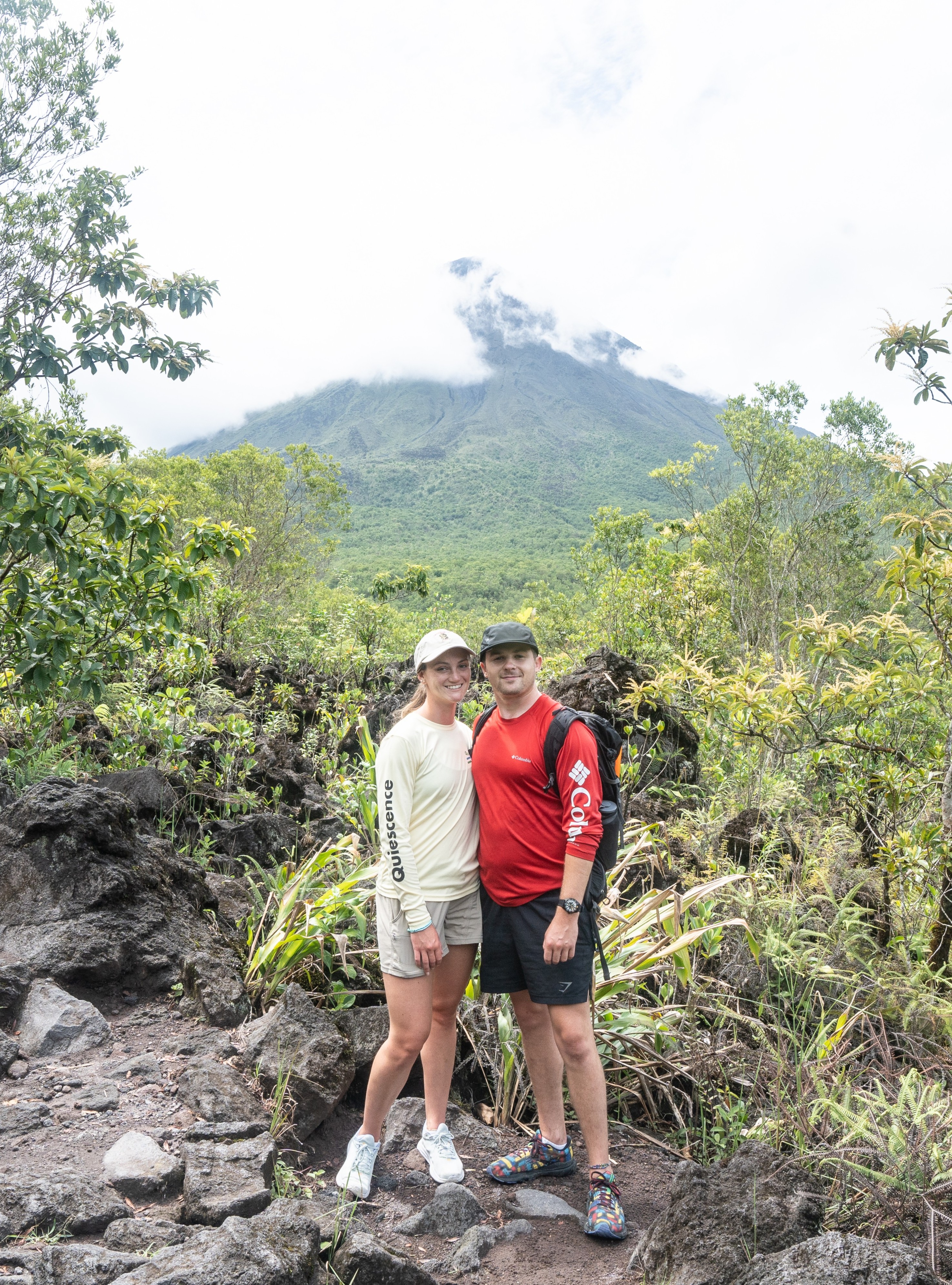 Ben and I on the Arenal 1968 trail