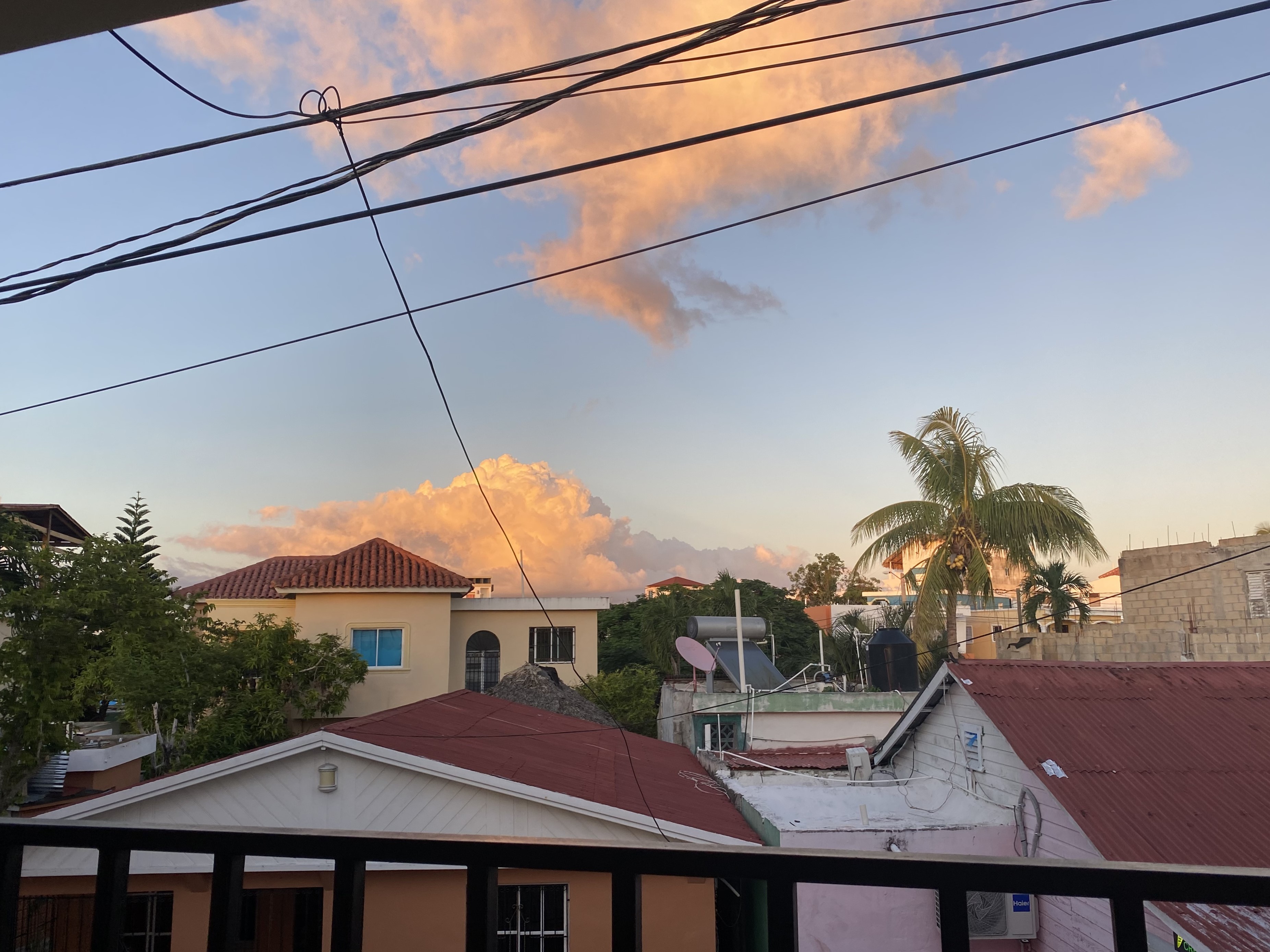 Rooftops of the town of Bayahibe