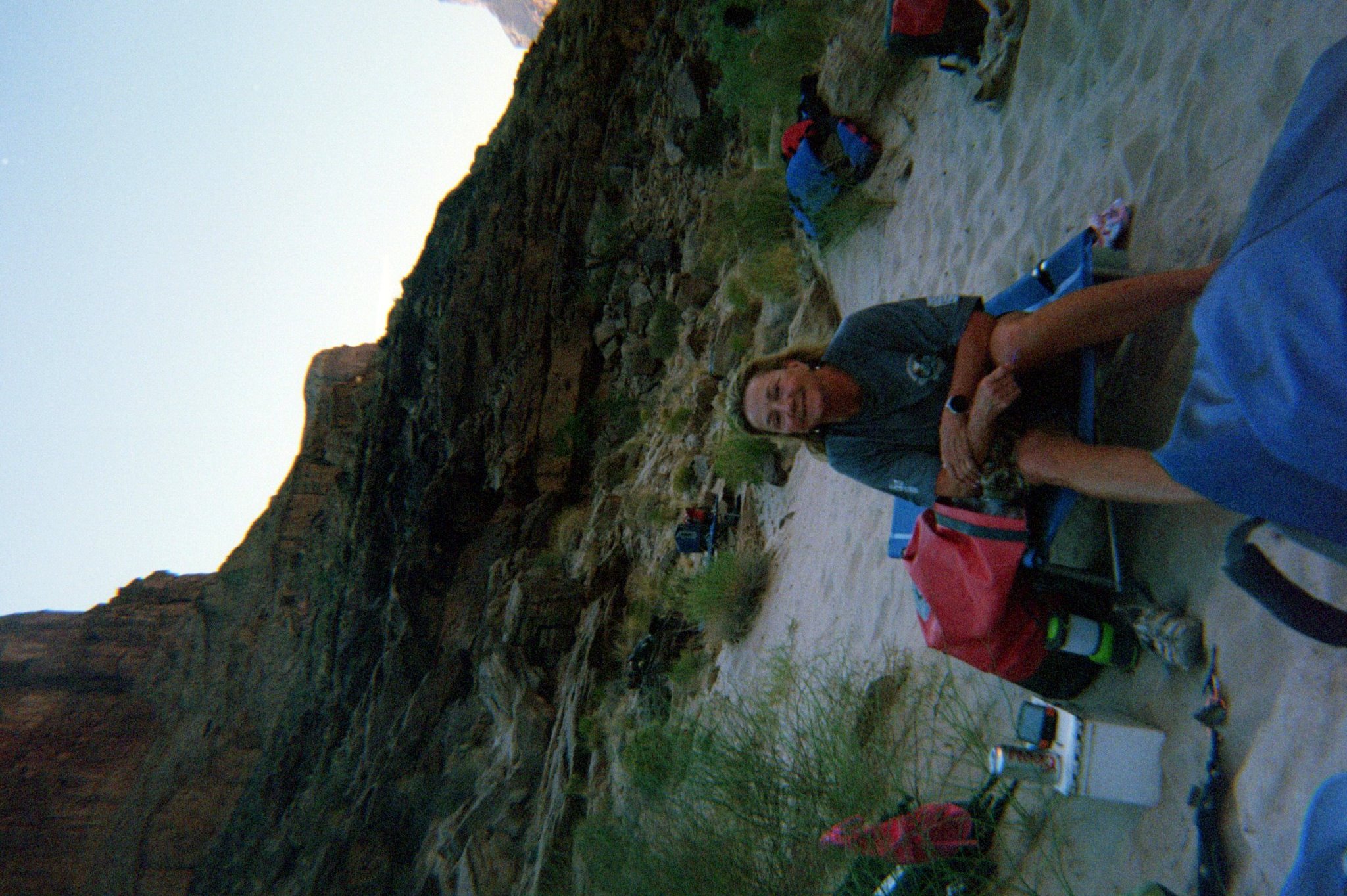 Momma at camp