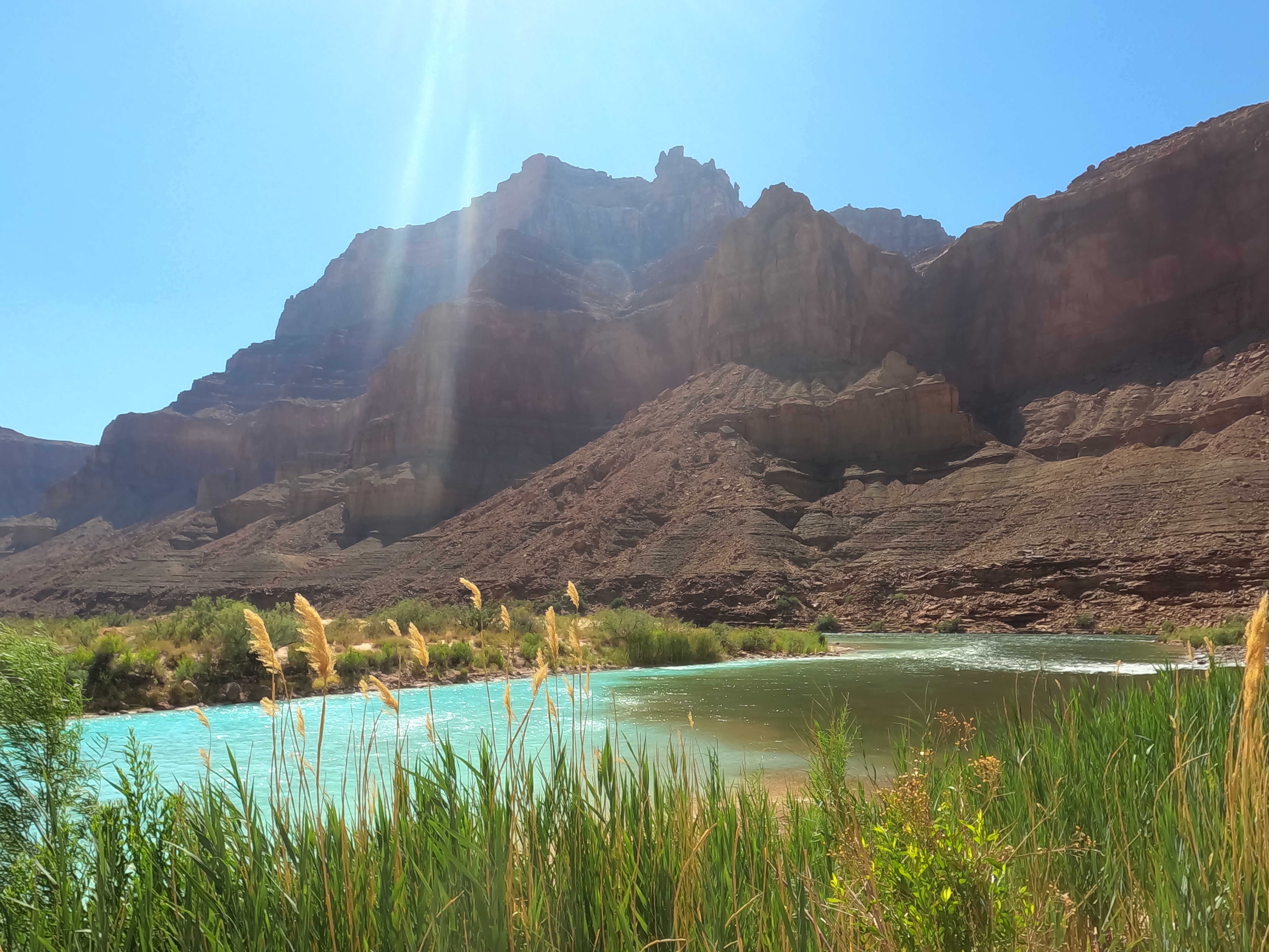 Where the Little Colorado meets the Colorado River